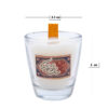 Bougie parfumée en pot – Idéale pour un rassemblement Eid Nowruz (x2)