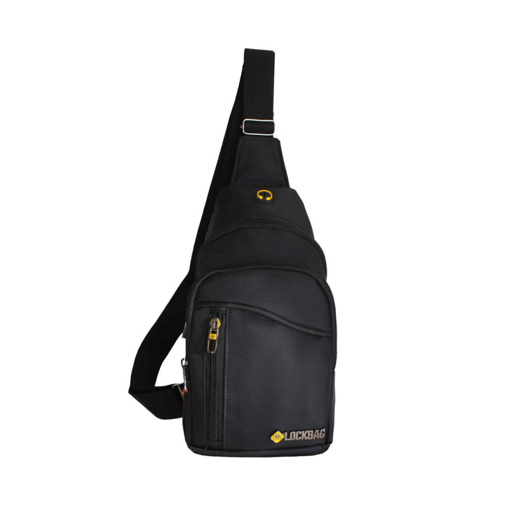 Sac bandoulière en toile stylé et fonctionnel pour coureurs et randonneurs