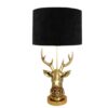 Lampe de table fantaisie avec abat-jour conique – modèle Cerf