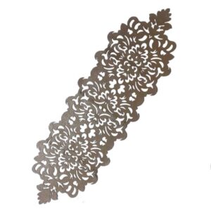 Couverture de Table en Simili Cuir avec Style Pailleté Fantaisie