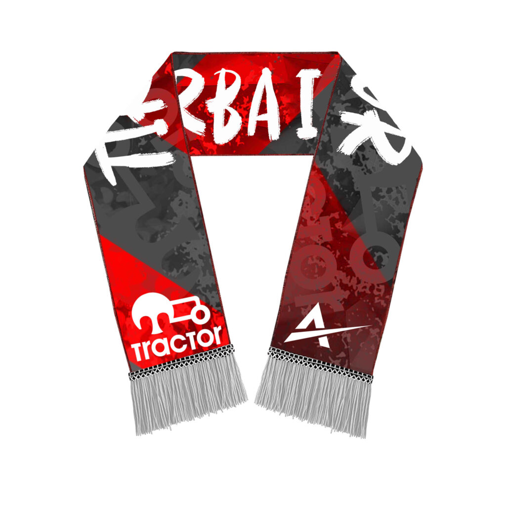 Foulard fan avec logo du club de football Tractor