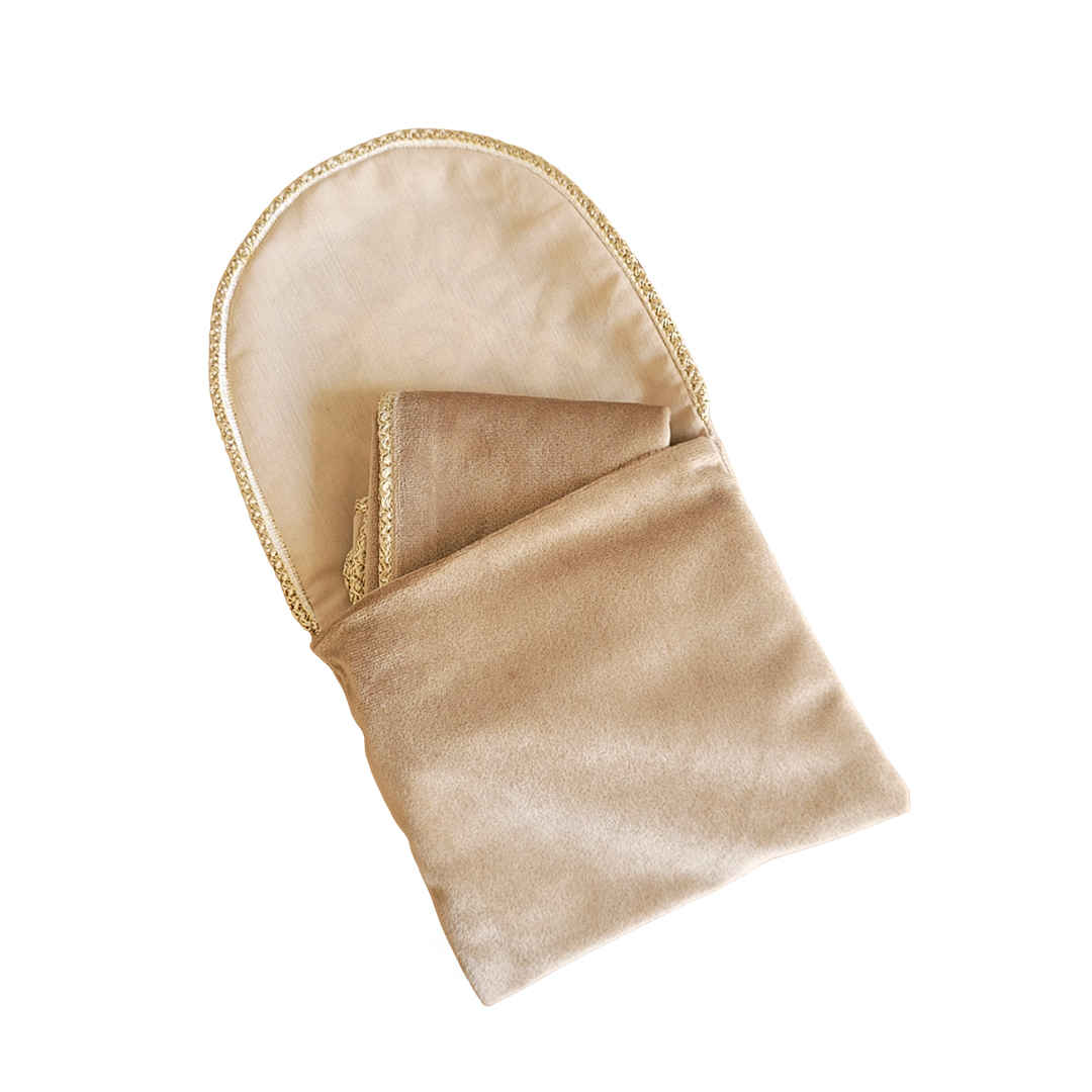 Tapis de prière de voyage pour musulman taille poche et portable Sajada Negar