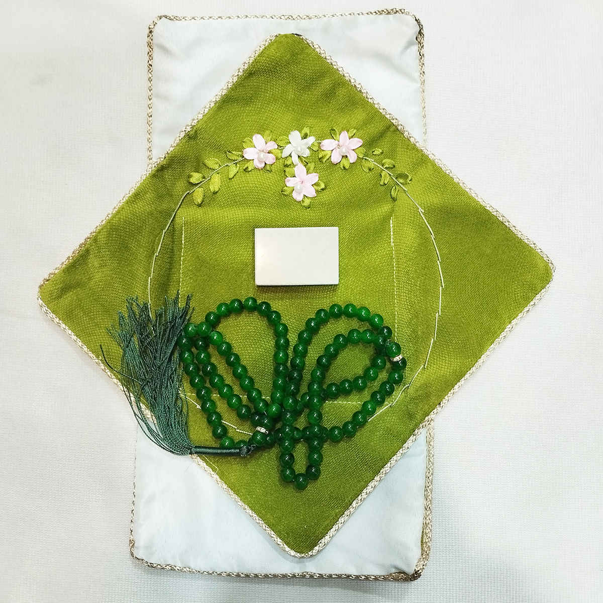 Tapis de prière de voyage pour musulman taille poche et portable Sajada Behesht