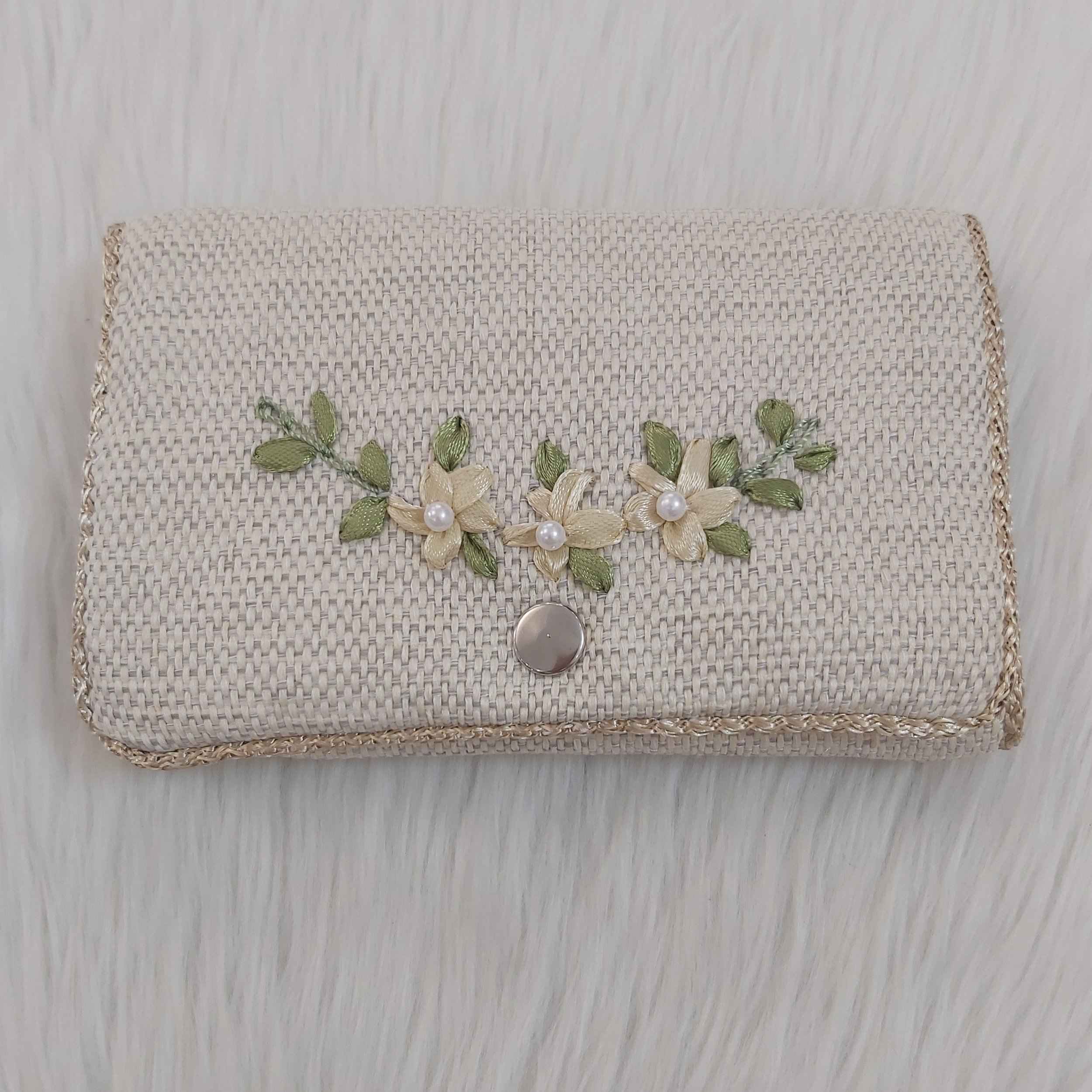 Tapis de prière de voyage pour musulman taille poche et portable Sajada Floral