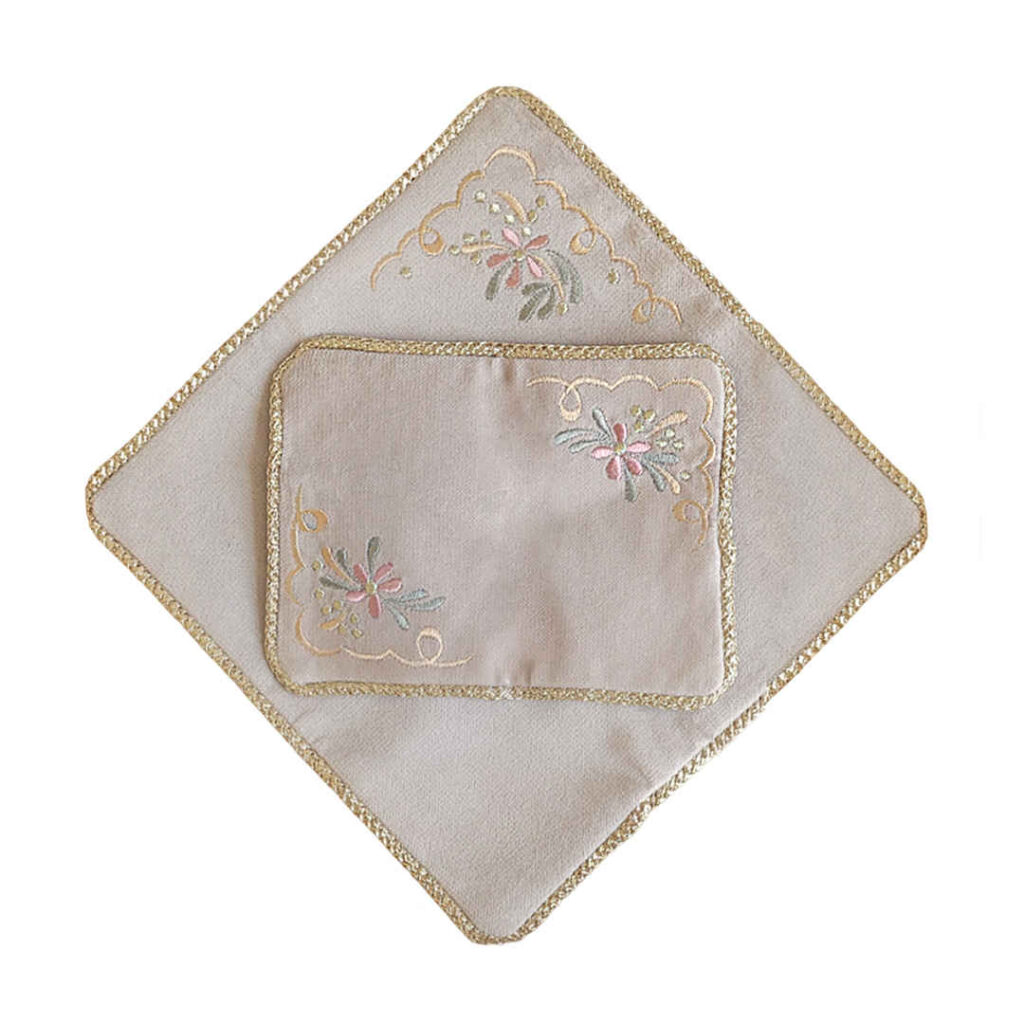 Tapis de prière de voyage pour musulman taille poche et portable Sajada Melisa