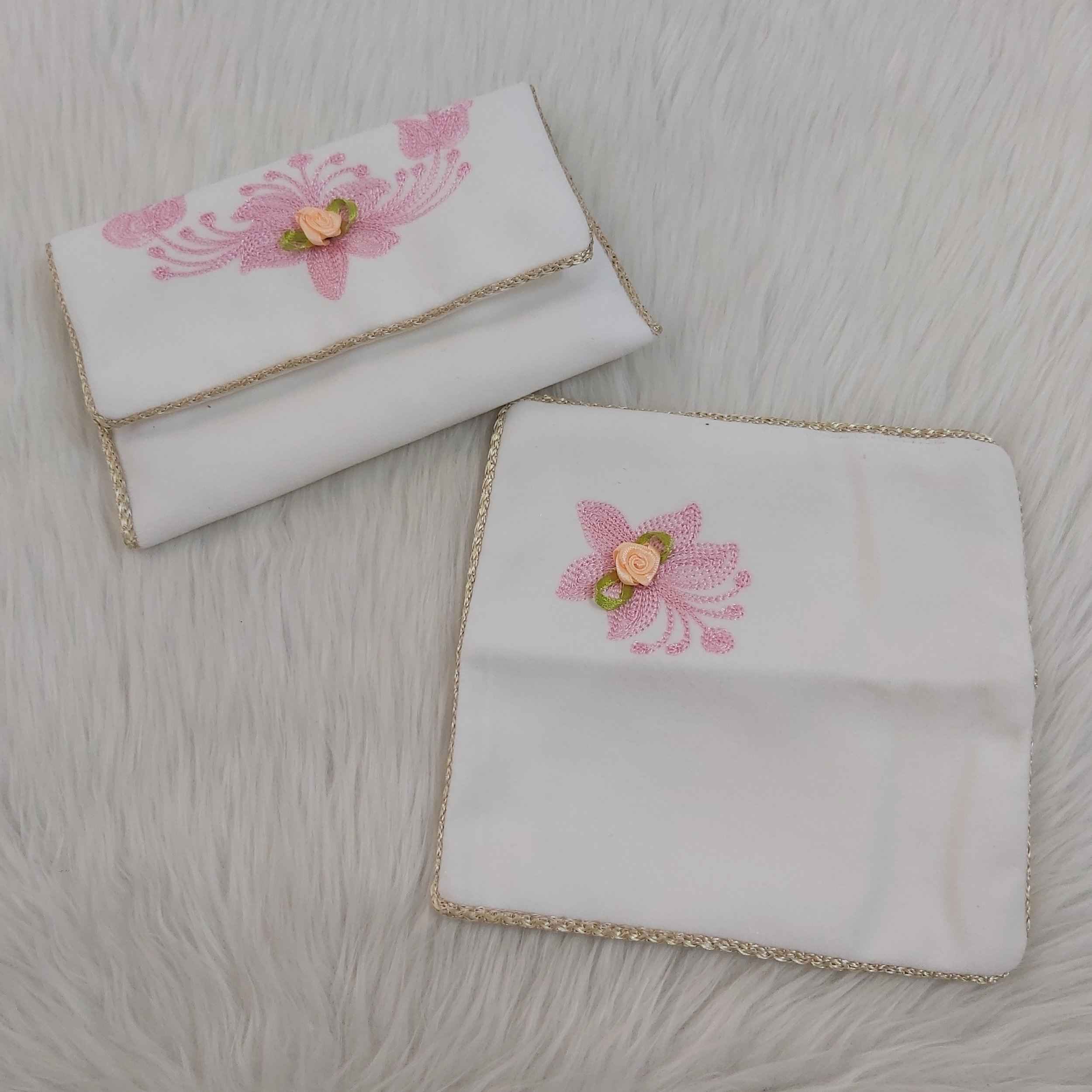 Tapis de prière de voyage pour musulman taille poche et portable Sajada Brodé