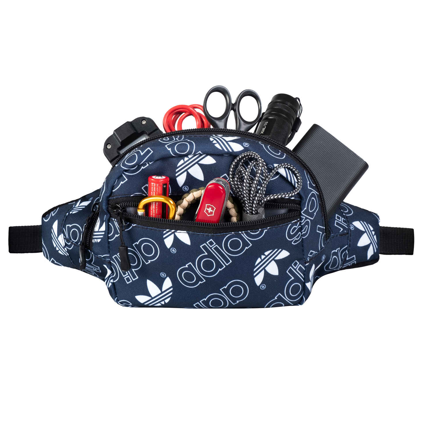 Sac banane en toile Adidas avec 2 poches – Pratique pour le transport quotidien