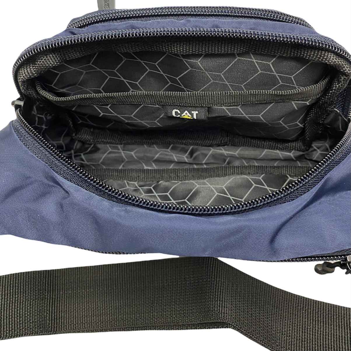 Sac banane en toile chenille avec 4 poches – Polyvalent pour les voyages et les activités extérieures