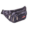 Sac banane en toile camouflage avec 3 poches - Pratique pour le transport quotidien