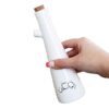 Bouteille Distributrice d'Huile en Porcelaine Blanche de Table pour la Cuisine