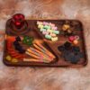 Plateau en bois à trois compartiments – Modèle Snacks | Idéal pour les apéritifs et plus