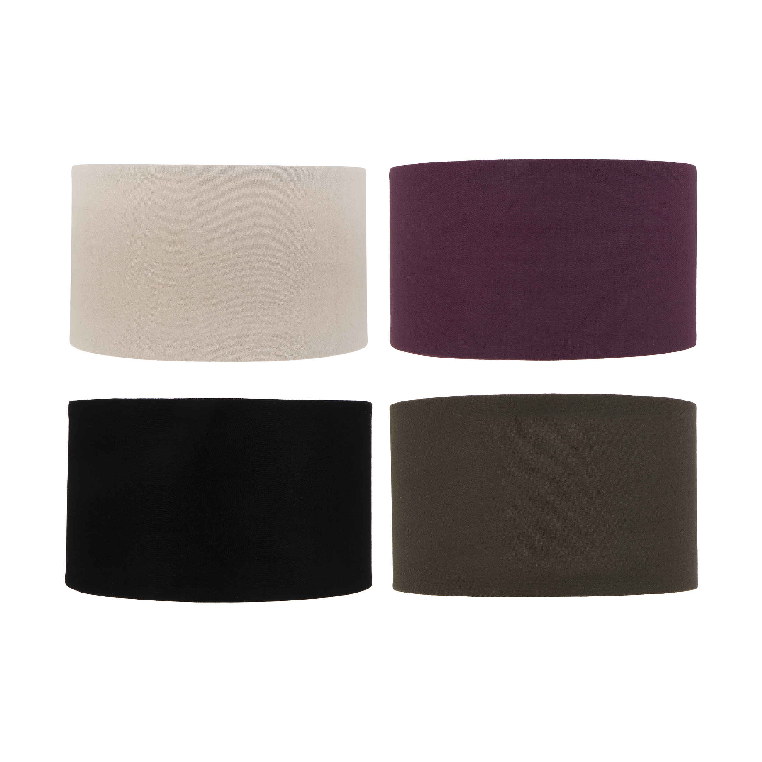 Lampe de table en bois avec abat-jour en tissu