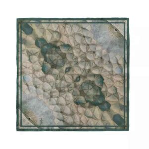 Foulard Miniature Imprimé pour Femme – Reflet Artistique de la Beauté de la Mosquée Jamé