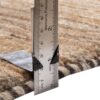 Tapis Gabbeh en laine persane authentique tissé à la main en Fars crème