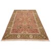 Tapis en laine Kilim persan authentique tissé à la main en Fars bordé saumon