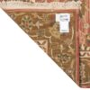 Tapis en laine Kilim persan authentique tissé à la main en Fars bordé saumon