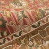 Tapis en laine Kilim persan authentique tissé à la main en Fars bordé saumon