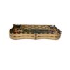 Plateau de Backgammon en Marqueterie Incrustée Artisanal avec Élégance Khatamkari Persane