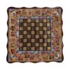 Plateau de Backgammon en Marqueterie Incrustée Design Chovgan par des Artisans Qualifiés