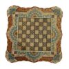 Plateau de Backgammon en Marqueterie Incrustée avec Maîtrise Artisanale Khatamkari Persane