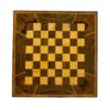 Plateau de Backgammon et d’Échecs Fait Main en Bois de Noyer Hashtpar