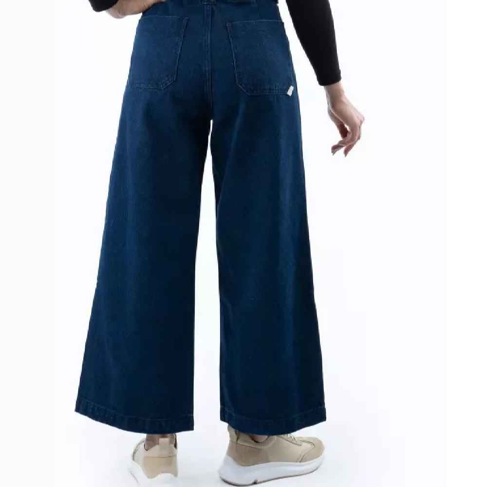 Jeans Baggy Pantalons en Jean à Jambe Large pour Femme