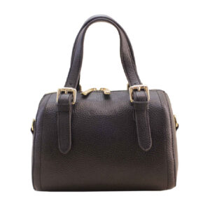 Sac à main Bauletto en cuir fait main avec poignée supérieure pour femmes