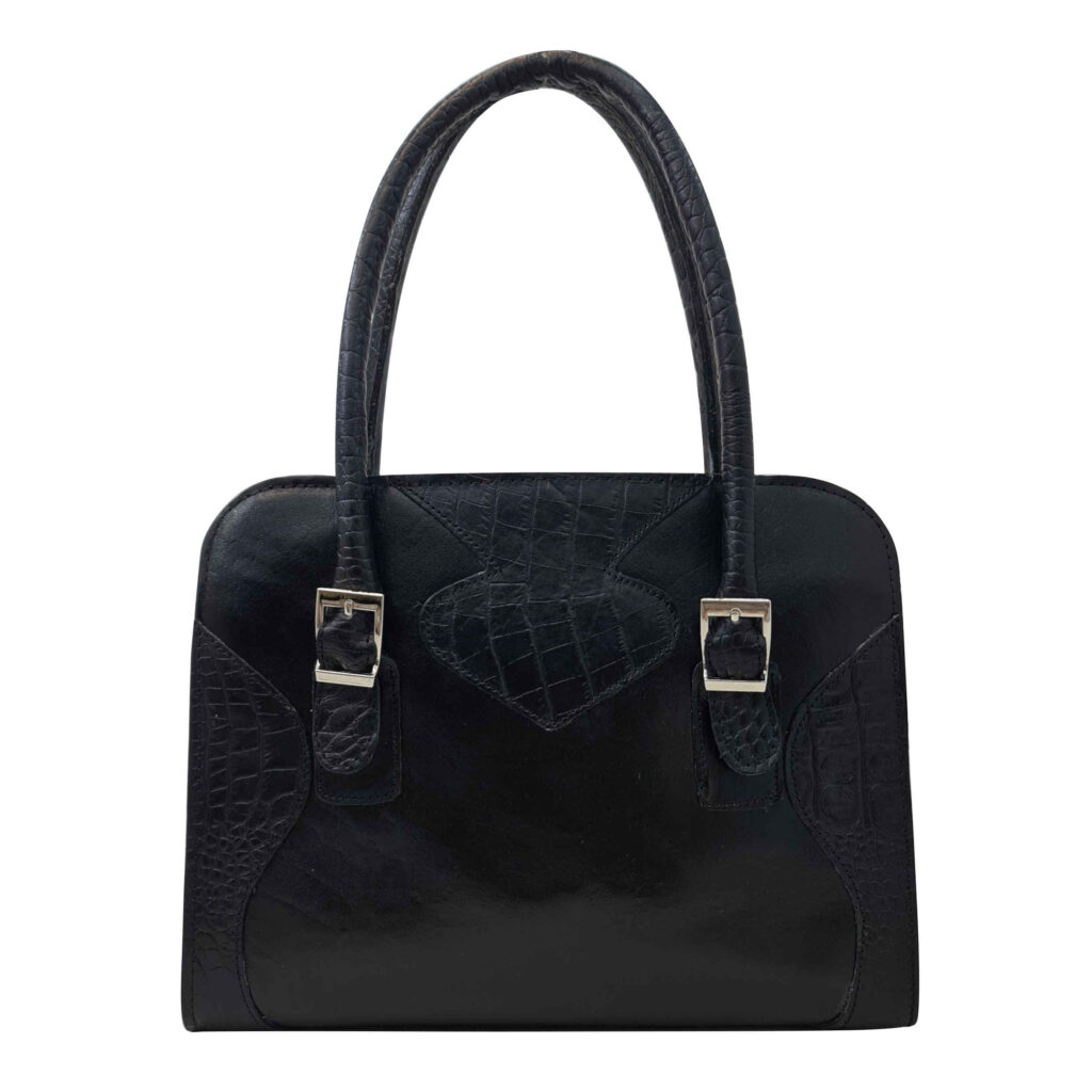 Sac à main Bauletto en cuir : modèle grande capacité Barney
