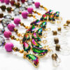 Chaîne de lunettes perlée – Perles de cristal & agate pour un usage quotidien