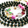 Chaîne de lunettes perlée – Perles de cristal & agate pour un usage quotidien