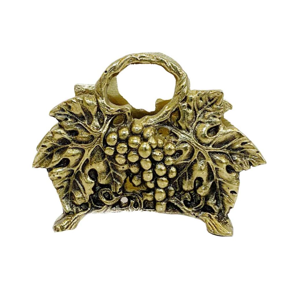 Porte-mouchoirs en laiton – Décoration de table élégante