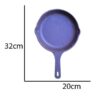 Poêle en Fonte pour Camping et Cuisine en Plein Air – 20 cm
