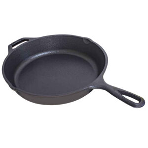 Poêle en Fonte Ronde pour Camping – 26 cm