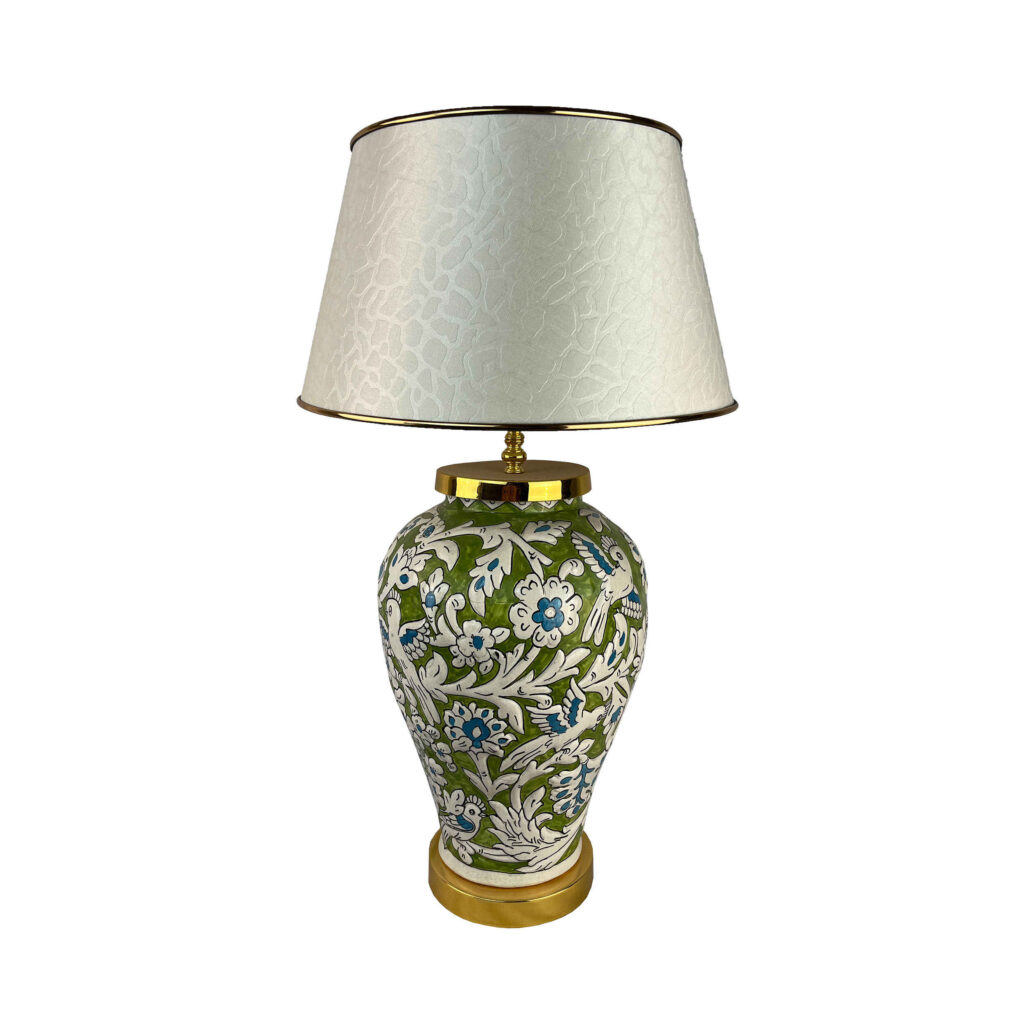 Lampe de table vase en céramique faite main – pour toute décoration