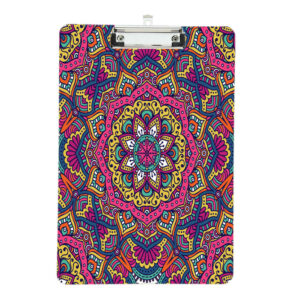 Porte-bloc avec motif traditionnel au format A4 pour documents