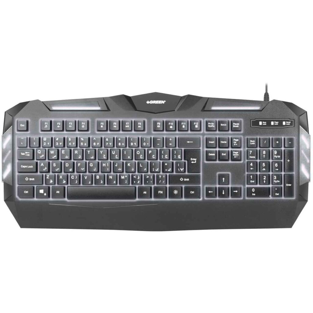 Clavier gaming filaire avec touches persanes GK403