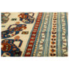 Tapis Gabbeh en laine persane véritable tissé à la main Bordé