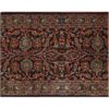Tapis patchwork noué à la main persan vintage Joseph