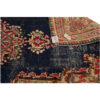 Tapis patchwork noué à la main persan vintage Saltanat