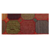 Tapis patchwork noué à la main persan vintage Samin