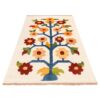Tapis Kilim en laine persane authentique tissé à la main à Kerman Fleurs