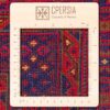 Tapis Kilim en laine persane authentique tissé à la main à Khorasan Rouge