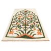 Tapis Kilim en laine persane authentique tissé à la main à Kerman Floral