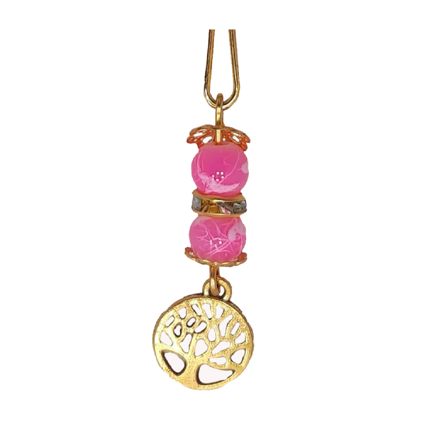 Pince U pour Hijab sans Accroc pour Femmes Musulmanes avec Design de L’Arbre (4 pièces)