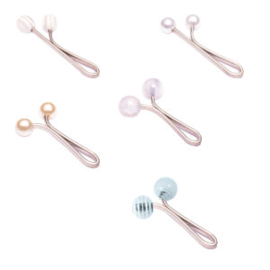 Set de Pince U pour Hijab pour Femmes Musulmanes avec Perles (5 pièces)