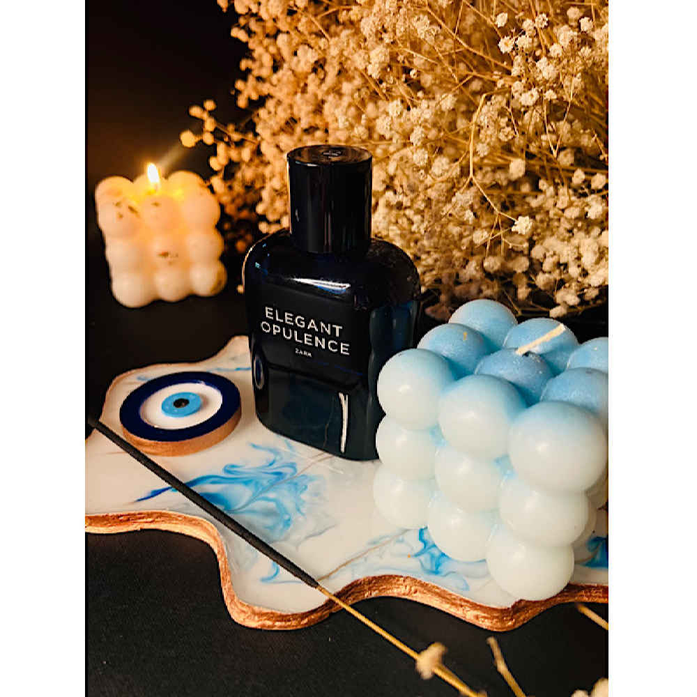 Porte-encens en poterie artisanale – Design œil protecteur