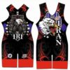 Singlet de Lutte Sans Manches pour Hommes Iranien Modèle Eagle