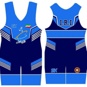 Singlet de Lutte Sans Manches pour Hommes Iranien Modèle Team Melli