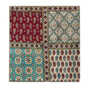 Nappe iranienne : L’art traditionnel de l’impression sur bloc Kalamkari d’Isfahan Haghani