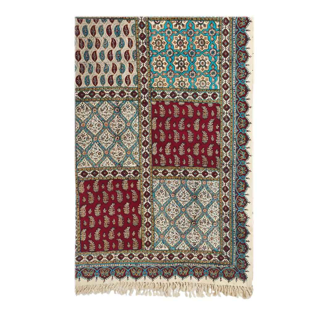 Nappe iranienne : L’art traditionnel de l’impression sur bloc Kalamkari d’Isfahan Haghani